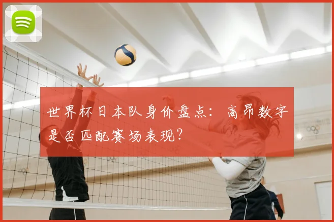 世界杯日本队身价盘点:高昂数字是否匹配赛场表现?